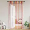 Image de vidaXL Rideau en fils 2 pcs 140 x 250 cm multicolore