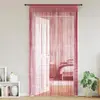 Image de vidaXL Rideaux à fils 2 pcs rose 100x250 cm