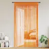 Image de vidaXL Rideau en fils 2 pcs 140 x 250 cm orange