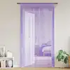 Image de vidaXL Rideau en fils 2 pcs 140 x 250 cm violet