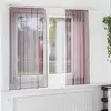 Image de vidaXL Rideaux en voile avec boucles 2 pcs violet 140x175 cm