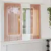Image de vidaXL Rideaux en voile avec boucles 2 pcs terre cuite 140x175 cm