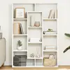 Image de vidaXL Bibliothèque blanc 102x29x143 cm bois d'ingénierie