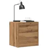 Image de vidaXL Tables de chevet 2 pcs chêne artisanal bois d'ingénierie