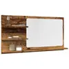 Image de vidaXL Armoire à miroir de salle de bain vieux bois bois d'ingénierie
