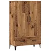 Image de vidaXL Buffet haut vieux bois 70x31x115 cm bois d'ingénierie