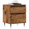 Image de vidaXL Table de chevet vieux bois 40x35x50 cm bois d’ingénierie