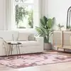 Image de vidaXL Tapis Shaggy à poils longs NAVARRA rose poudré 160x230 cm