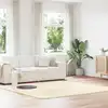 Image de vidaXL Tapis shaggy à poils longs NAVARRA crème 240x240 cm polyester