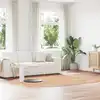 Image de vidaXL Tapis Shaggy à poils longs NAVARRA beige 300x200 cm polyester