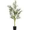 Image de vidaXL Olivier artificiel 450 feuilles 120 cm vert