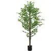 Image de vidaXL Plante artificielle ficus 1260 feuilles 200 cm vert