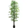 Image de vidaXL Plante artificielle ficus 2016 feuilles 300 cm vert