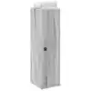 Image de vidaXL Meuble de salle de bain avec porte-rouleau sonoma gris