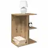 Image de vidaXL Tables de chevet 2 pcs chêne artisanal bois d'ingénierie