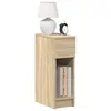 Image de vidaXL Table de chevet avec tiroir chêne sonoma 20x36x60 cm