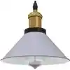 Image de vidaXL Lampe suspendue réglable hauteur E27 gris brillant Ø 22cm métal
