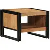 Image de vidaXL Table basse 50x50x38 cm bois massif acacia
