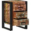 Image de vidaXL Cabinet de chevet 40 x 40 x 59 cm Bois Recyclé Solide