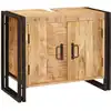 Image de vidaXL Meuble sous évier Marron 71 x 33 x 58 cm Bois de mangue massif