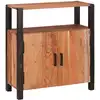 Image de vidaXL Buffet Marron 70 x 30 x 75 cm Bois d'Acacia Massif