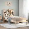 Image de vidaXL Lit bibliothèque sans matelas 90x190 cm bois de pin massif