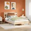 Image de vidaXL Lit bibliothèque sans matelas 135x190 cm bois de pin massif