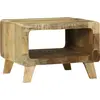 Image de vidaXL Table basse Marron 50 x 50 x 35 cm Bois de mangue massif