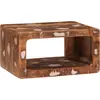 Image de vidaXL Table de chevet Marron 45 x 30 x 24 cm Bois Recyclé Solide