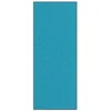 Image de vidaXL Tapis d'entrée Cyan et Noir 120 x 300 cm 100% Polyamide