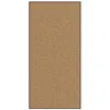 Image de vidaXL Tapis d'entrée Crème et noir 120 x 250 cm Polyamide et PVC