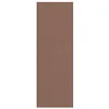 Image de vidaXL Tapis d'entrée Marron et noir 120 x 350 cm 100% Polyamide