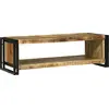 Image de vidaXL Table basse Marron 120 x 50 x 38 cm Bois de mangue massif
