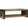 Image de vidaXL Table basse Multicolore 120 x 50 x 38 cm Bois Recyclé Solide