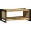 Image de vidaXL Table basse Marron 90 x 50 x 38 cm Bois de mangue massif