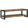 Image de vidaXL Table basse Multicolore 120 x 50 x 38 cm Bois Recyclé Solide