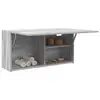 Image de vidaXL Armoire murale de bain sonoma gris 80x25x40cm bois d'ingénierie