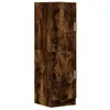 Image de vidaXL Keukenkast 38x41,5x131,5 cm bewerkt hout gerookt eikenkleurig