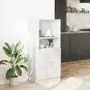 Image de vidaXL Armoire de cuisine blanc 57x41,5x131,5 cm bois d'ingénierie