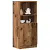 Image de vidaXL Armoire de cuisine vieux bois 57x41,5x131,5 cm bois ingénierie