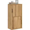 Image de vidaXL Armoire latérale ODDA 40x24x79 cm bois massif pin