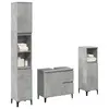 Image de vidaXL Ensemble de meubles de salle de bain 3 pcs gris béton