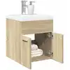 Image de vidaXL Ensemble de meubles de salle de bain 2 pcs chêne sonoma