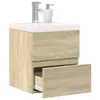 Image de vidaXL Ensemble de meubles de salle de bain 2 pcs chêne sonoma