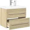 Image de vidaXL Ensemble de meubles de salle de bain 2 pcs chêne sonoma