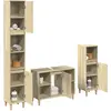 Image de vidaXL Ensemble de meubles de salle de bain 3 pcs chêne sonoma