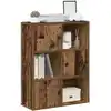 Image de vidaXL Bibliothèque vieux bois 60x24x76,5 cm bois d'ingénierie