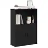 Image de vidaXL Bibliothèque chêne noir 60x24x85 cm bois d'ingénierie