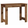 Image de vidaXL Bureau aspect bois vieilli 100 x 45 x 75 cm Table de bureau, table d'ordinateur, table d'ordinateur portable, table de travail