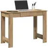 Image de vidaXL Bureau chêne artisanal 100x45x75 cm bois d'ingénierie